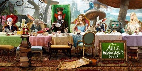 Alice aux pays des Merveilles, version Tim Burton