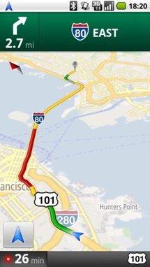 Google prevoit son application gratuite Map Navigation sur iPhone 