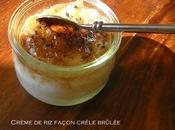 Crème façon crème brûlée