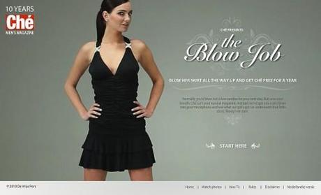 The Blow Job, Magazine Ché... 23 magazine che 01 500x304 The Blow Job par la magazine Ché...