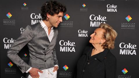 Mika en concert privé pour Coca à Paris ... retour en photos
