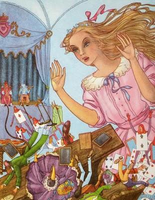 Les illustrations d'Alice au Pays des merveilles de mon enfance (suite et fin)