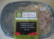 Suprême de poulet tomate basilic de marque Cuisine Bernart -  Espace principale du panneau