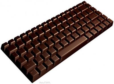 Un clavier en chocolat | À Voir
