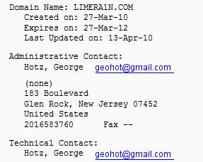 Geohot de retour ? Oui, avec LimeRa1n !