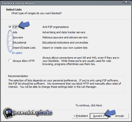 PeerBlock: Sortez couvert!