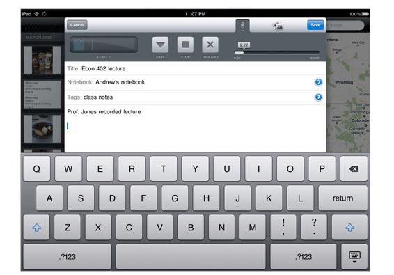 Evernote pour iPad, le bloc-notes ultime?