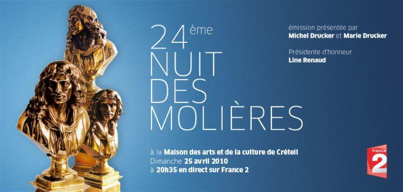 Palmares : Les Molières 2010