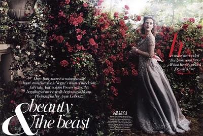 Beauty and the Beast by Annie Leibovitz