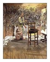 Lucian Freud, le peintre dans son atelier
