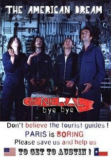 Compte-rendu du concert de General Bye Bye le 24/04 à la Pharmacie de Garde (Bordeaux)
