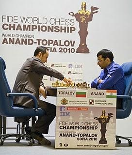 Championnat du Monde d'échecs : Veselin Topalov face à Vishy Anand