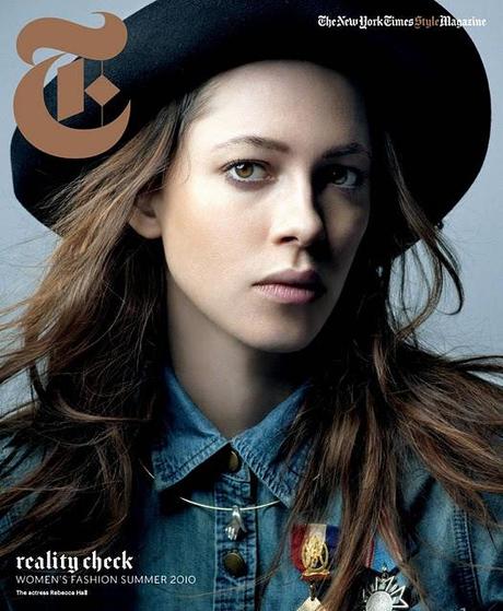[couv] Rebecca Hall pour New York Times magazine