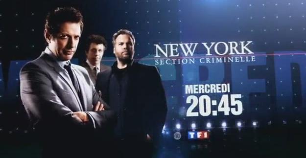 New York Section Ciminelle sur TF1 ce soir ... mercredi 28 avril 2010 ... bande annonce