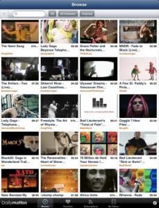 L’appli Dailymotion arrive sur iPad