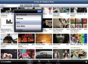 L’appli Dailymotion arrive sur iPad