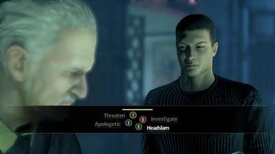Alpha Protocol : Héros et Système de Dialogue