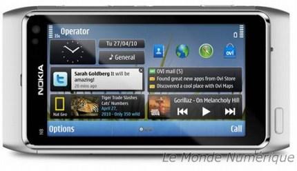 Nokia N8 : Haut de gamme et OS Symbian^3
