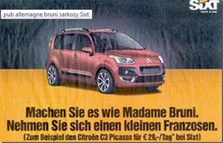 Rayonnement de la France à l'étranger : Sarko, le petit français de Bruni