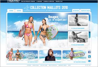 Le site maillots.tribord.com fait peau neuve !