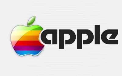 graphics  Top 10 wallpaper 100% logo Apple   Avril 2010 