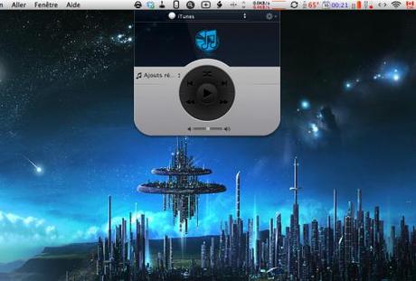 Cockpit interface iTunes Mac Aficionados©