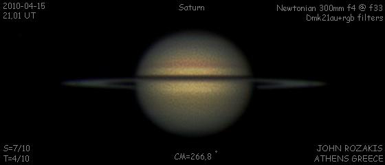 Saturne par John Rozakis