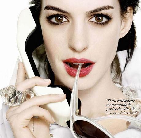[couv] Anne Hathaway pour Be magazine