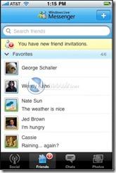 iphonewindowslivemessenger3 thumb Windows Live Messenger sur l’Iphone