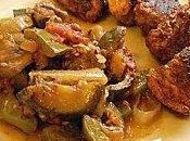 Porc épices, courgettes baies goji