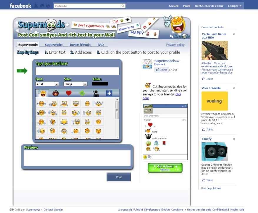 facebook emoticones Comment ajouter des émoticones sur Facebook