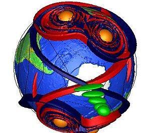 Terre fantastique double vortex antartique LCS LekienResea