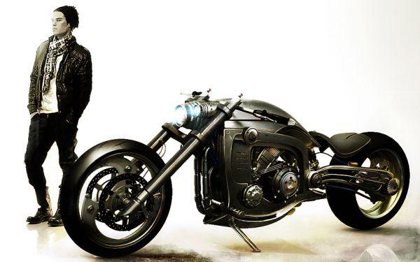 Seraphim - Une moto en or de Mikael Lugnegard - 4