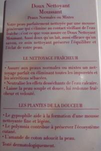Review Doux Nettoyant Moussant de Clarins