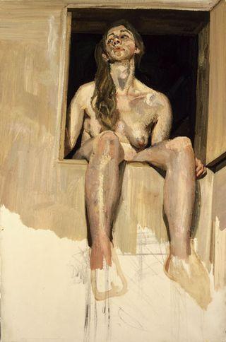 Freud - Girl in Attic Doorway, 1995