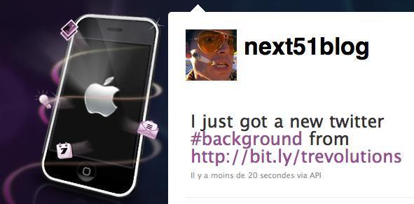 Customiser votre Twitter en 2 clics...