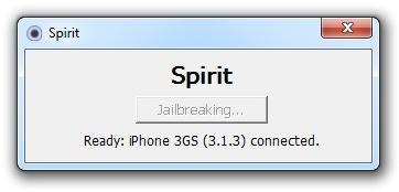 TUTO Spirit Windows: Jailbreaker iPhone 3.1.3 new bootrom et iPad 3.2