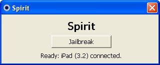 TUTO : Spirit , jailbreak untethered de votre iPad !