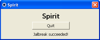 TUTO : Spirit , jailbreak untethered de votre iPad !