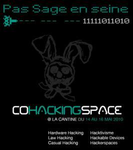 Pas Sage en Seine 2010 Co-Hacking Space : Le programme
