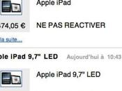 Fuite prix pour l'iPad France...