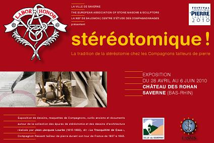 Exposition « Stéréotomique ! » à Saverne