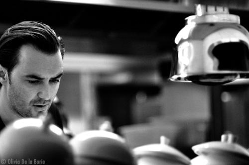 Cyril Lignac, chef du restaurant Le Chardenoux