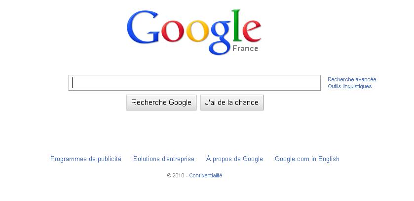 Google se raffraîchit doucement