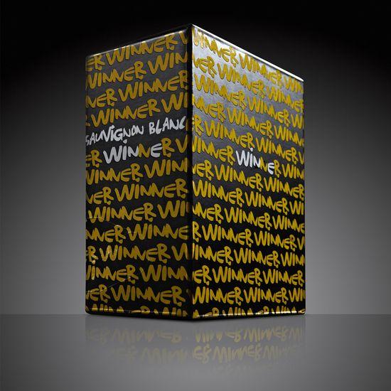 La gamme Winner Wine en bag in box by Konstantinos Spaliaras…