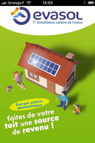 [News : Apps] Evasol pour votre future installation photovoltaïque !