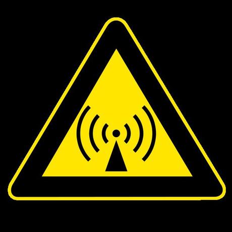 FichierRadio waves hazard symbol