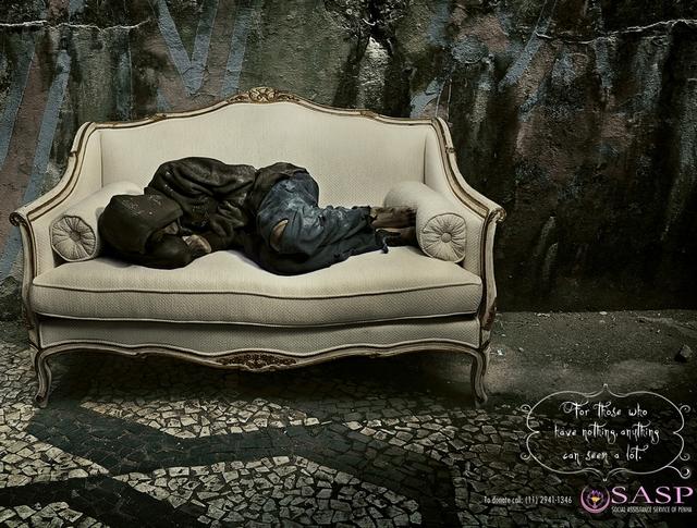 La pub du jour : La notion toute relative du Luxe [ONG]