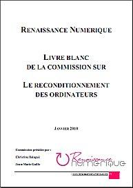Reconditionnement - DEEE - Renaissance Numérique - Livre Blanc - cover