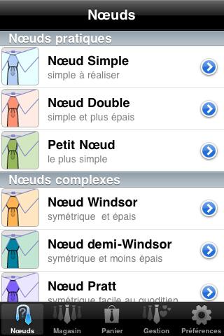 [News : Apps] Knot Tie pour apprendre le nœud de cravate !